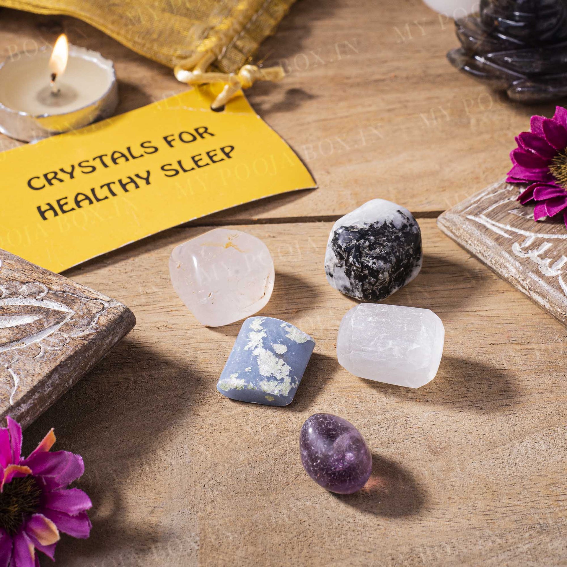 Healthy Dreaming Natural Crystal Healing Bracelet
