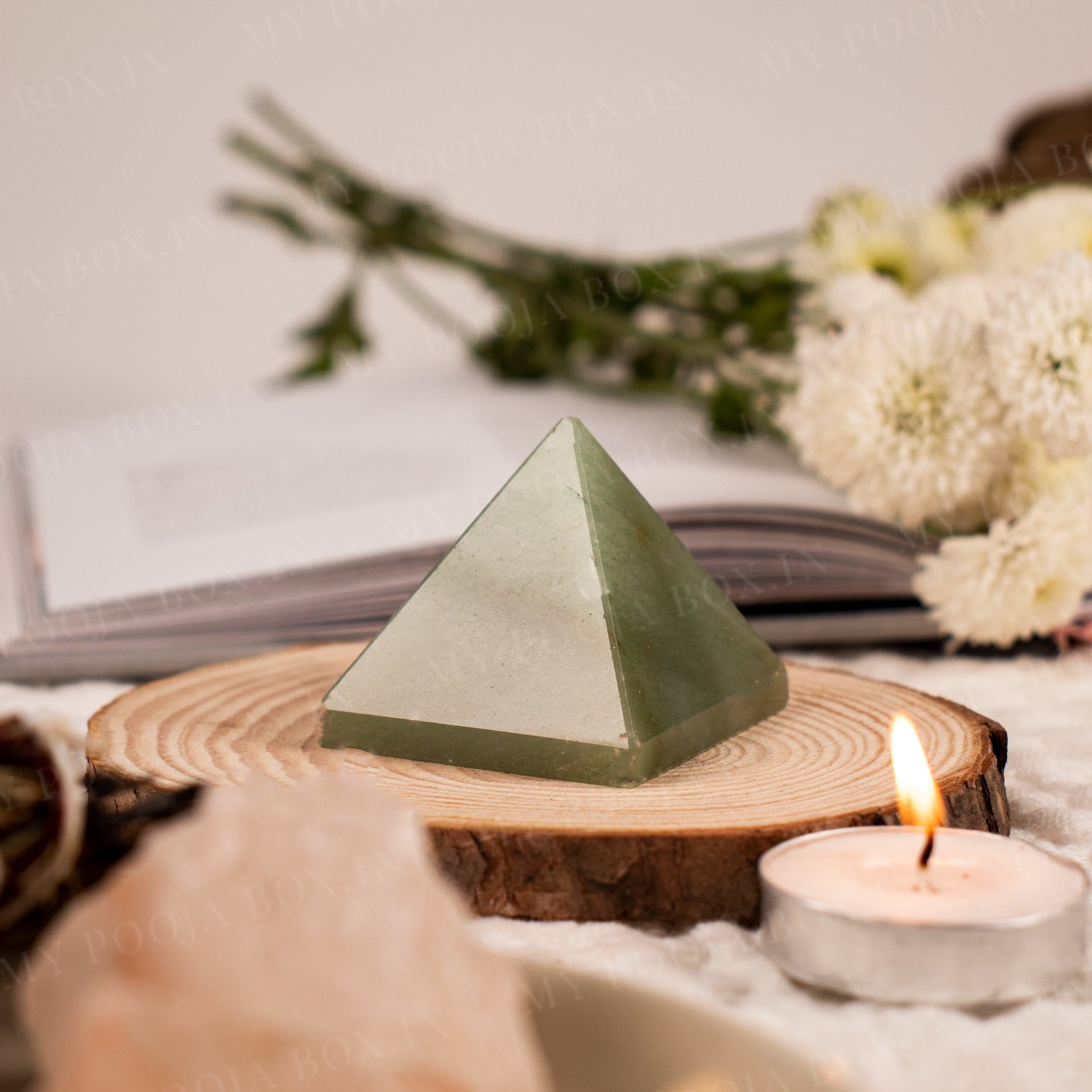 Green Aventurine Pyramid