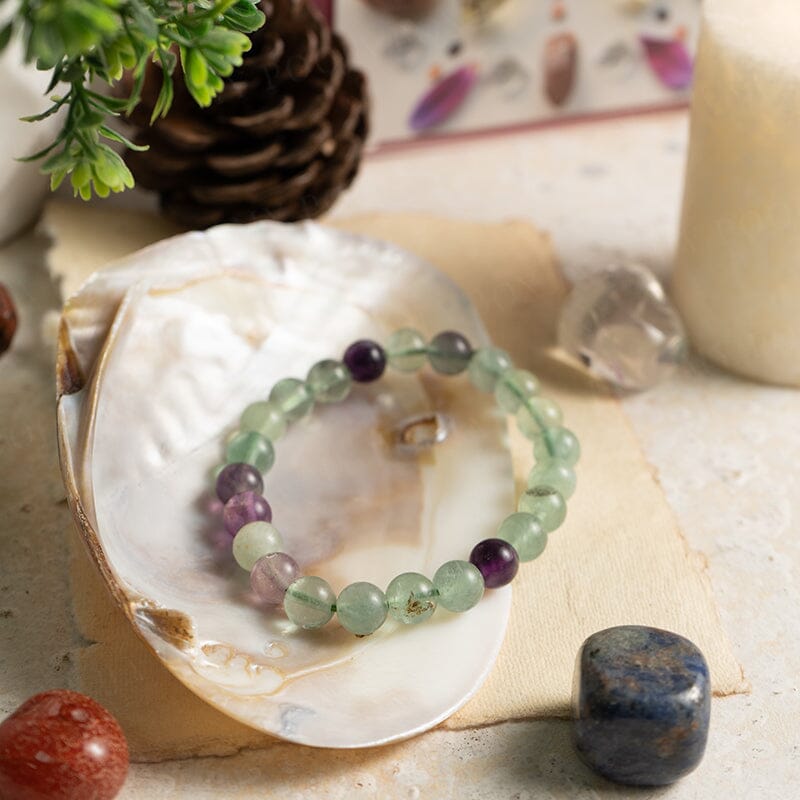 Fluorite Crystal Healing Bracelet