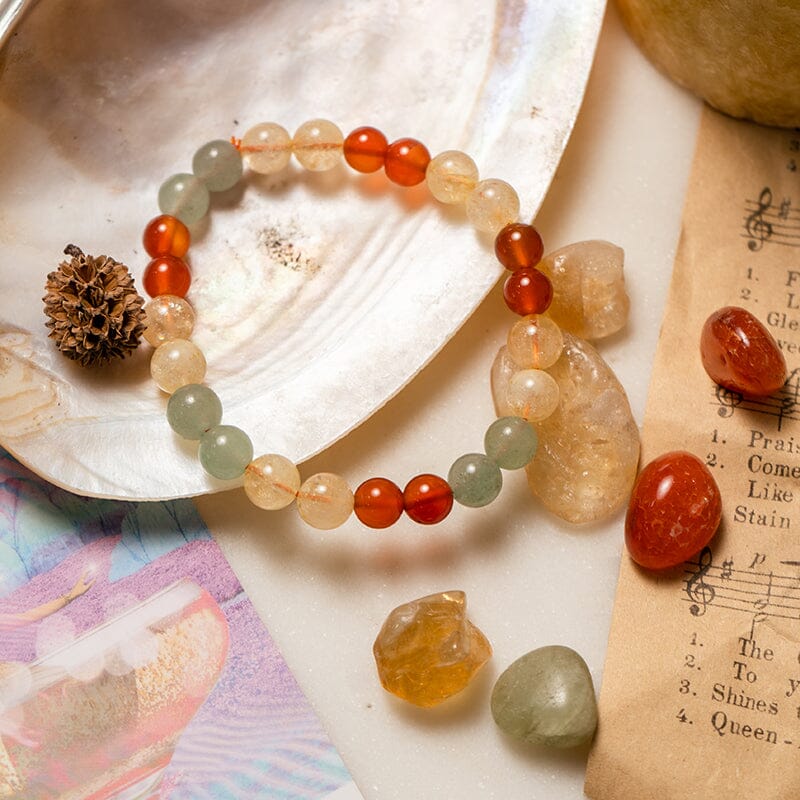 Natural Healing Crystal Bracelet For Success