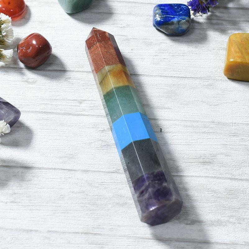 7 Chakra Bonded Tower | Crystal Healing