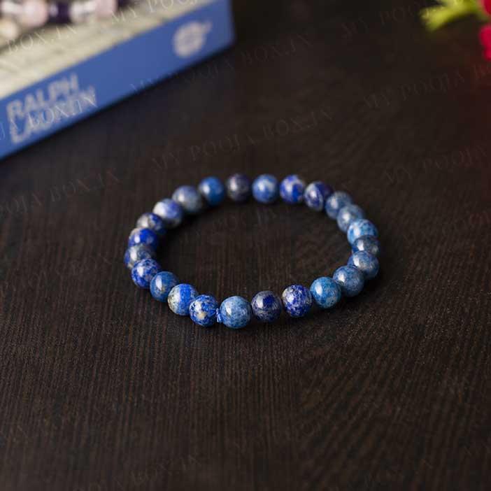 Lapis Lazuli Crystal Healing Bracelet | Wisdom & Truth