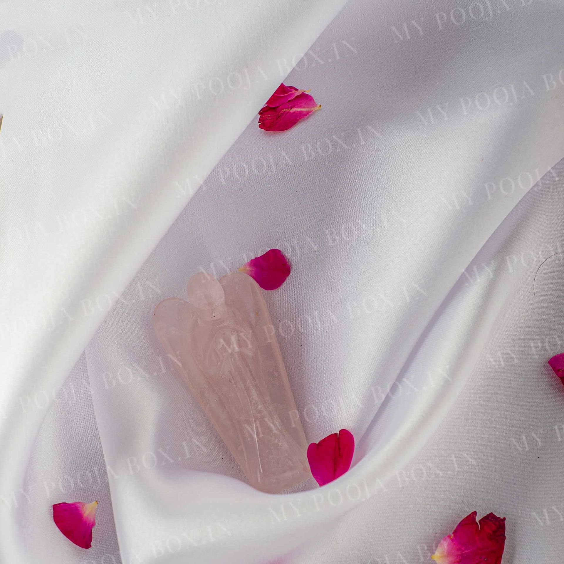 Rose Quartz Crystal Angel of Love