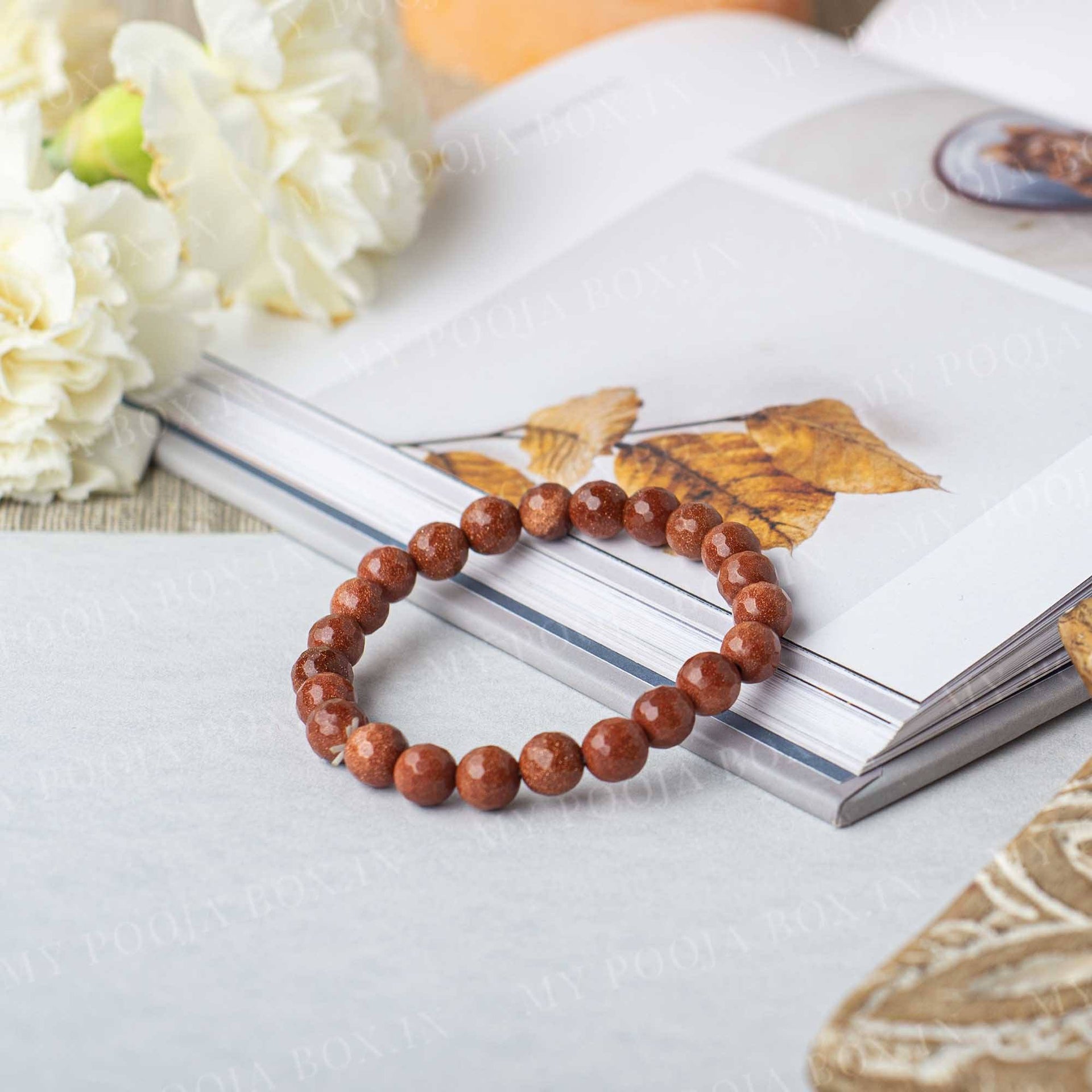 Goldstone Brown Bracelet | Abundance & Courage