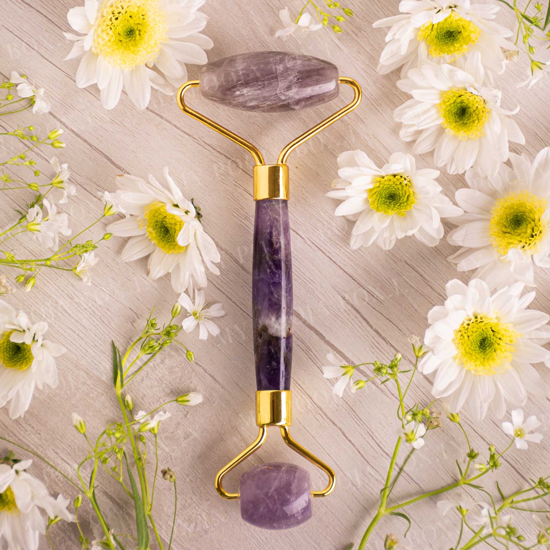 Amethyst Crystal Facial Beauty Roller