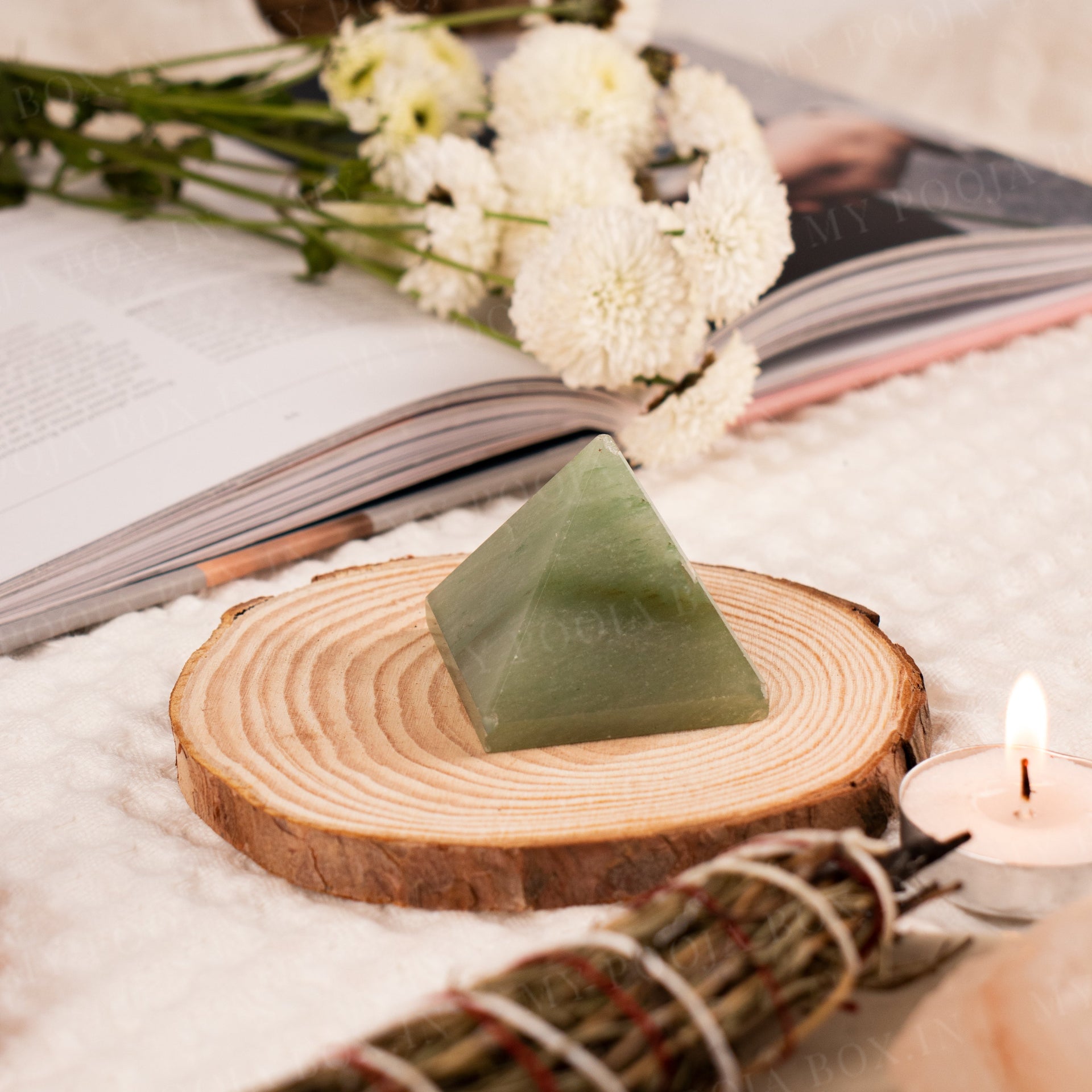 Green Aventurine Pyramid