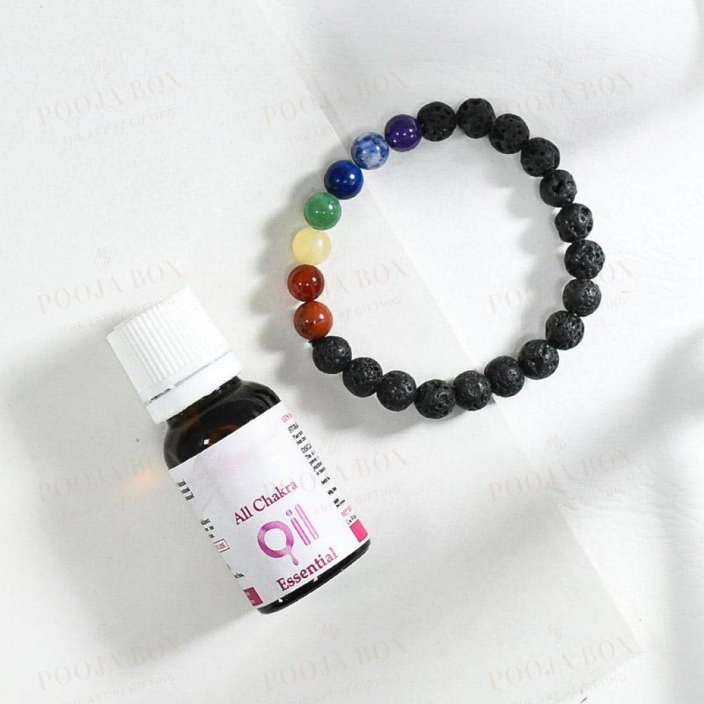 Aroma Therapy Bracelet For All Chakras Reiki