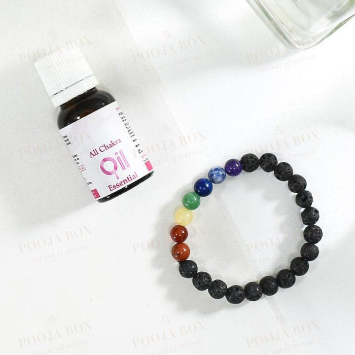 Aroma Therapy Bracelet For All Chakras Reiki