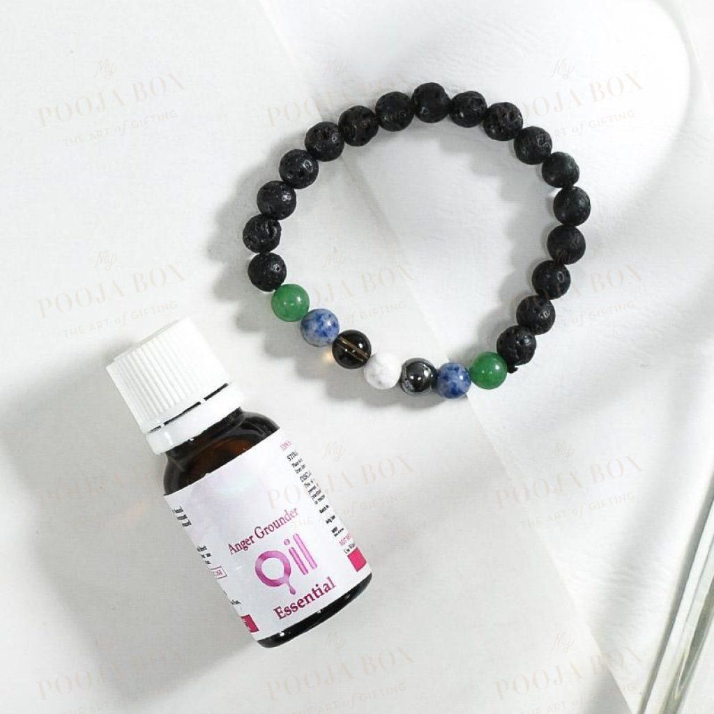 Aroma Therapy Bracelet For Anger Management Reiki