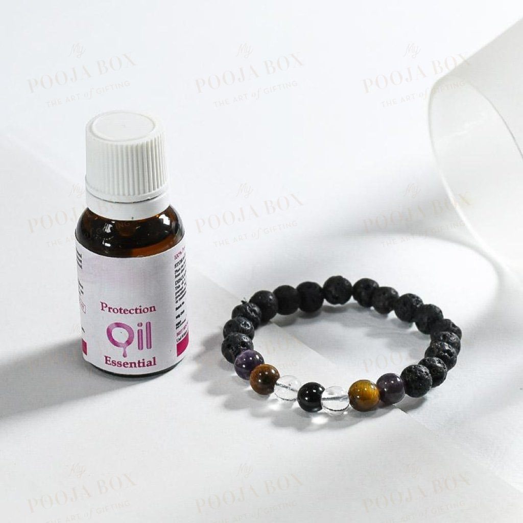 Aroma Therapy Bracelet For Protection Reiki