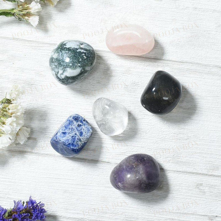 Education Crystal Healing Tumble Stone Set Reiki