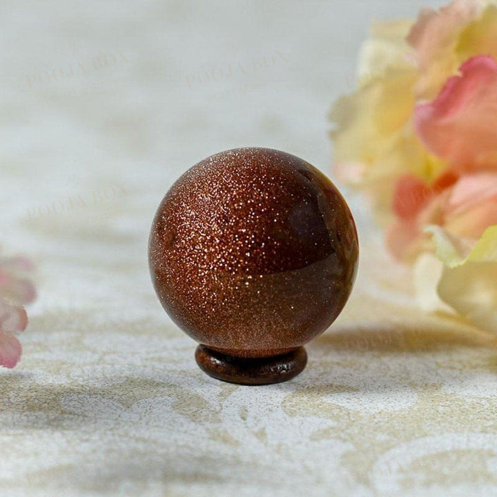 Goldstone Brown Natural Ball Reiki Balls