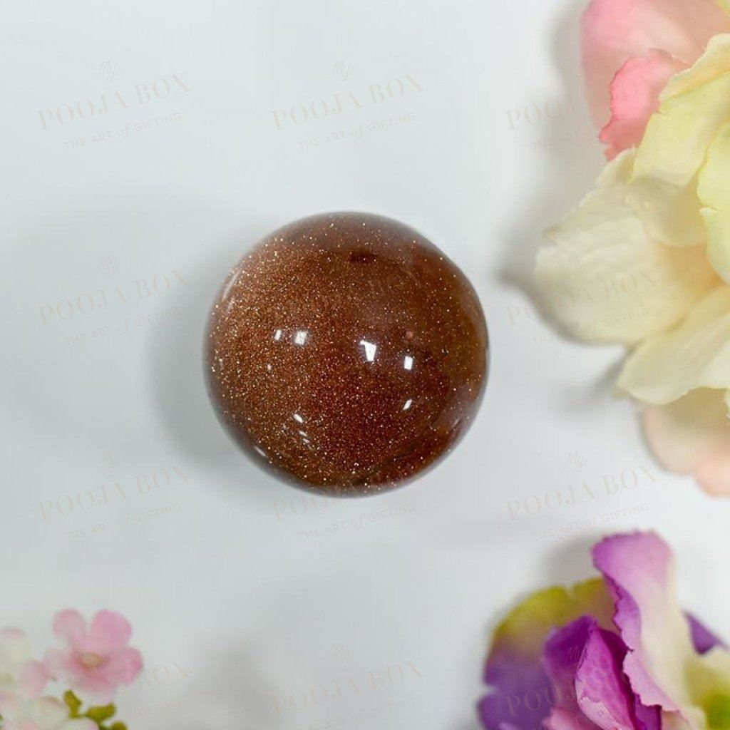 Goldstone Brown Natural Ball Reiki Balls