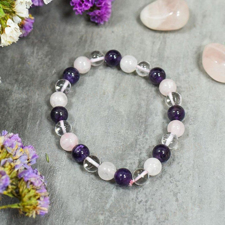 Mind Body & Soul Crystal Healing Bracelet Reiki