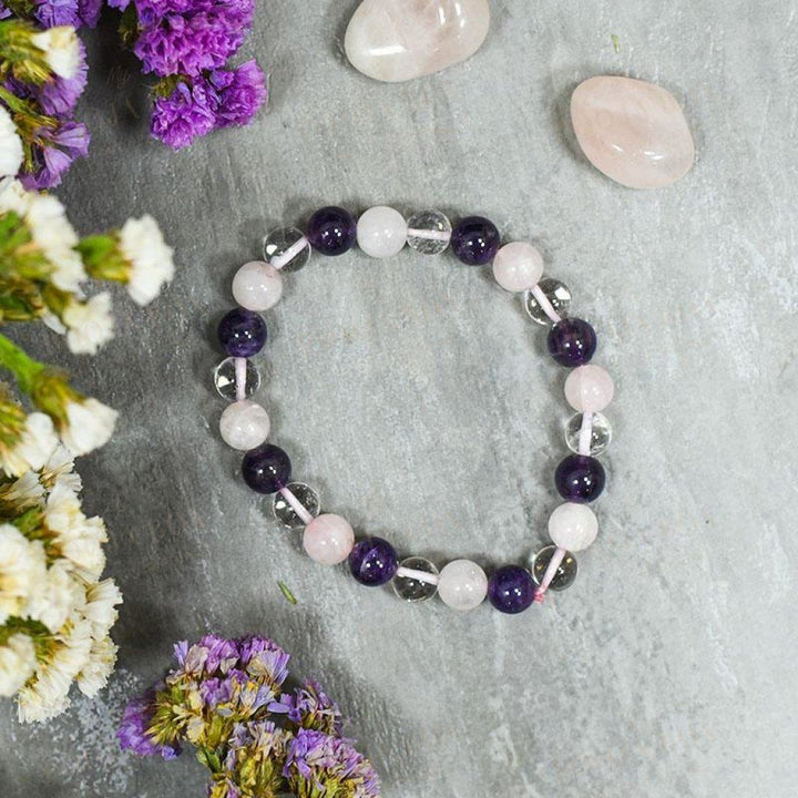 Mind Body & Soul Crystal Healing Bracelet Reiki