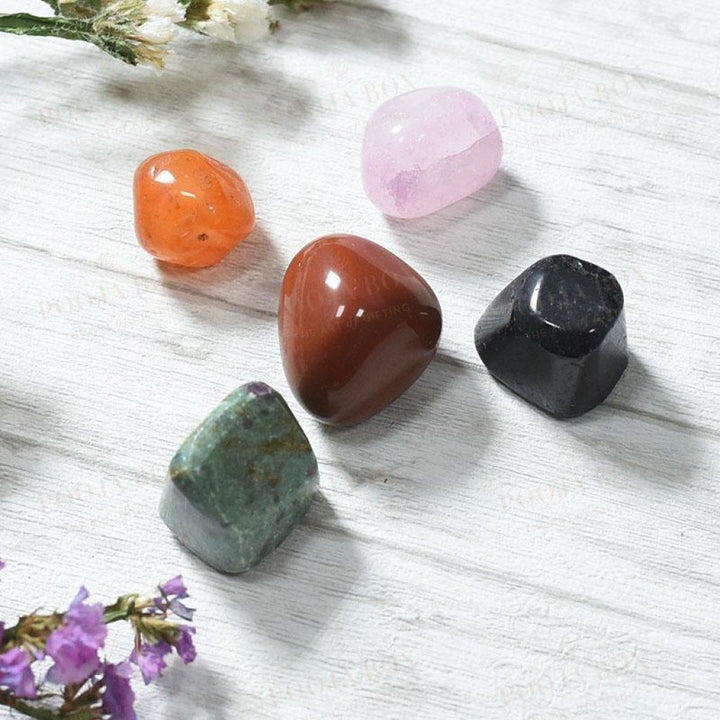 Relationship Crystal Healing Tumble Stone Set Reiki