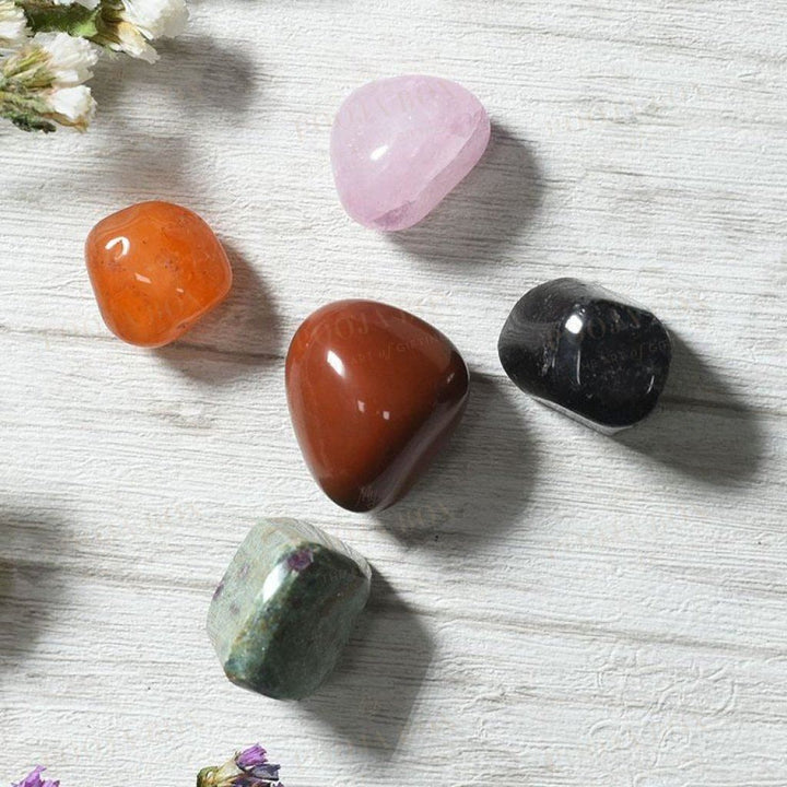 Relationship Crystal Healing Tumble Stone Set Reiki