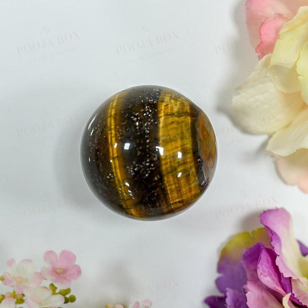 Tiger Eye Natural Ball Reiki Balls