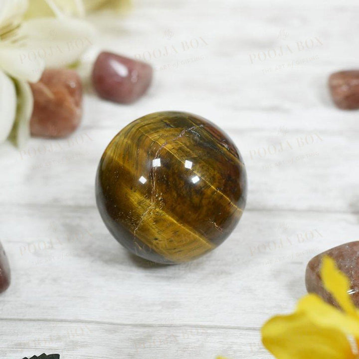 Tiger Eye Natural Ball Reiki Balls